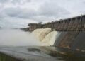Five sluice gates remain open at Vaal Dam